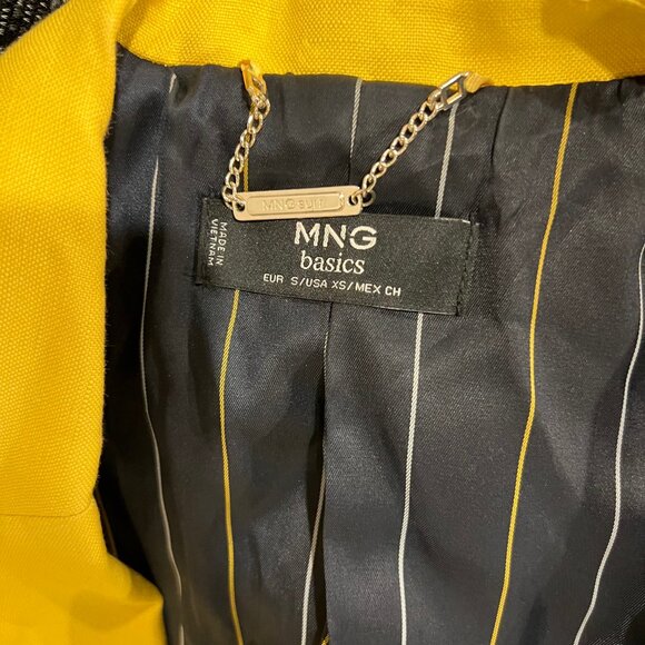 MNG Basics X-Small Mustard Jacket – Chic Everyday Layer - Picture 7 of 8